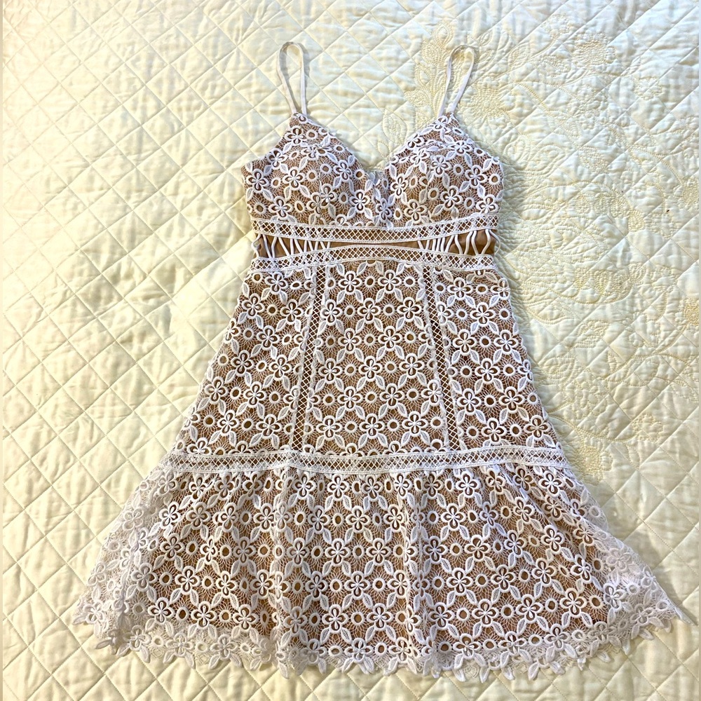 Free People Floral Mini Dress